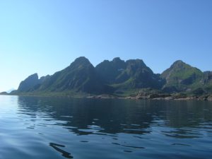 Zeilen langs de Lofoten, Noorwegen